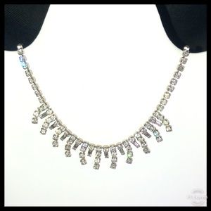 VINTAGE ART DECO RHINESTONE CHOKER